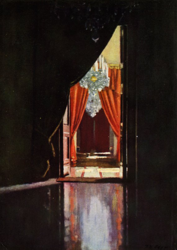 The Great Entrance, Palazzo Pitti (cor litho) de Patrick William Adam