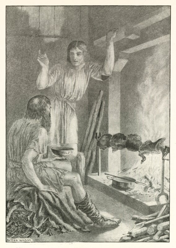 Ilustração para a Odisseia de Homero (litografia) de Patten (after) Wilson