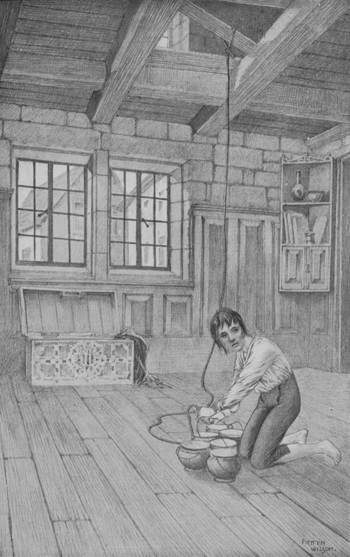 Cartouche e o Mel (litho) de Patten Wilson