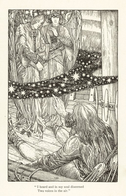 Rime of the Ancient Mariner (gravura) de Patten Wilson
