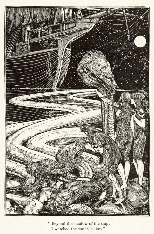 Rime of the Ancient Mariner (gravura) de Patten Wilson