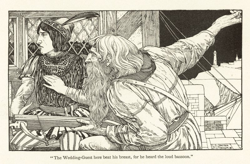Rime of the Ancient Mariner (gravura) de Patten Wilson
