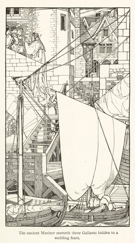 Rime of the Ancient Mariner (gravura) de Patten Wilson