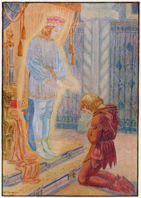 Robert afundou-se de joelhos (cor litho) de Patten Wilson
