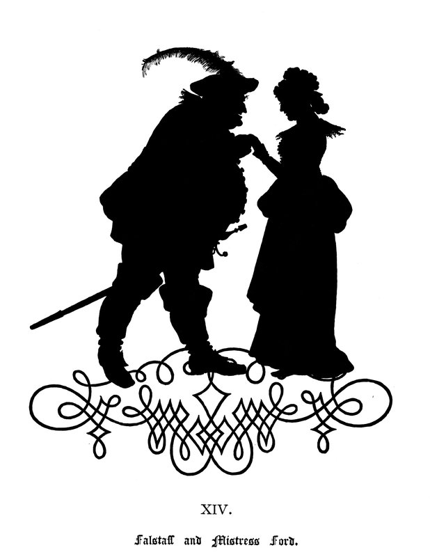 Falstaff e Mistress Ford de Paul Konewka