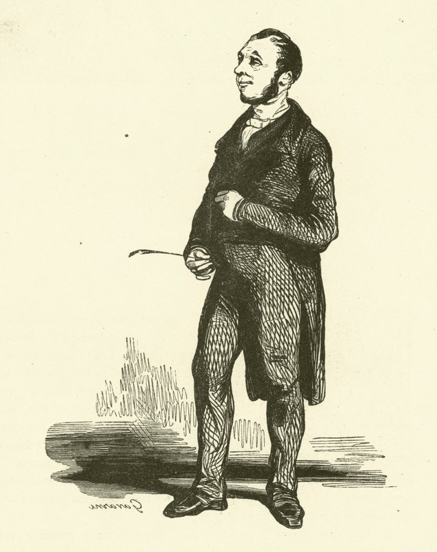 O notário de Paul after Gavarni