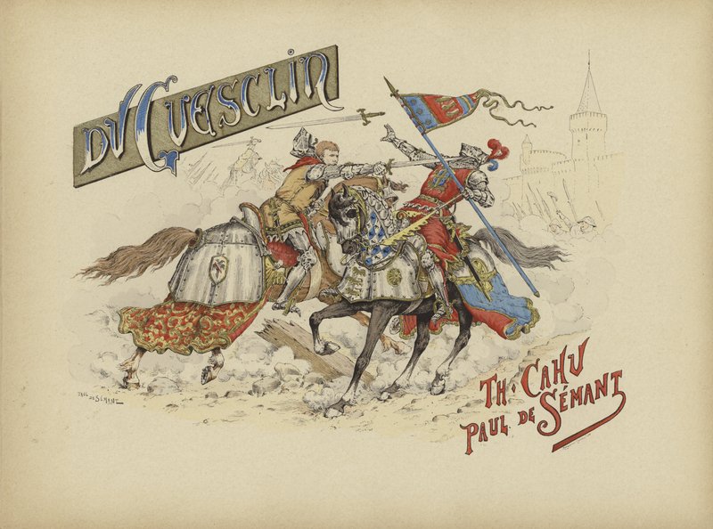 Bertrand du Guesclin, comandante militar francês de Paul de Semant