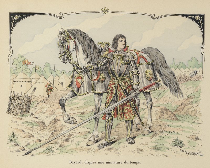 Pierre de Terrail, Cavaleiro de Bayard, cavaleiro francês de Paul de Semant