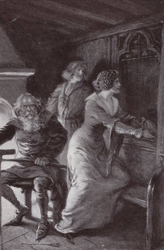 Ilustração para The Cloister and The Hearth de Charles Reade (litho) de Paul (after) Hardy