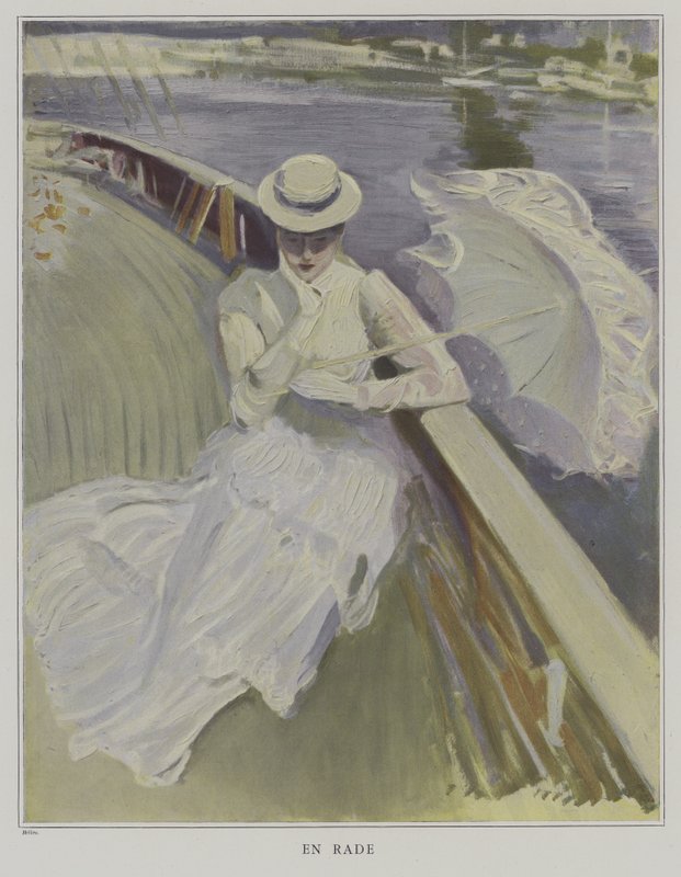 Uma fileira (no porto) de Paul Cesar Helleu