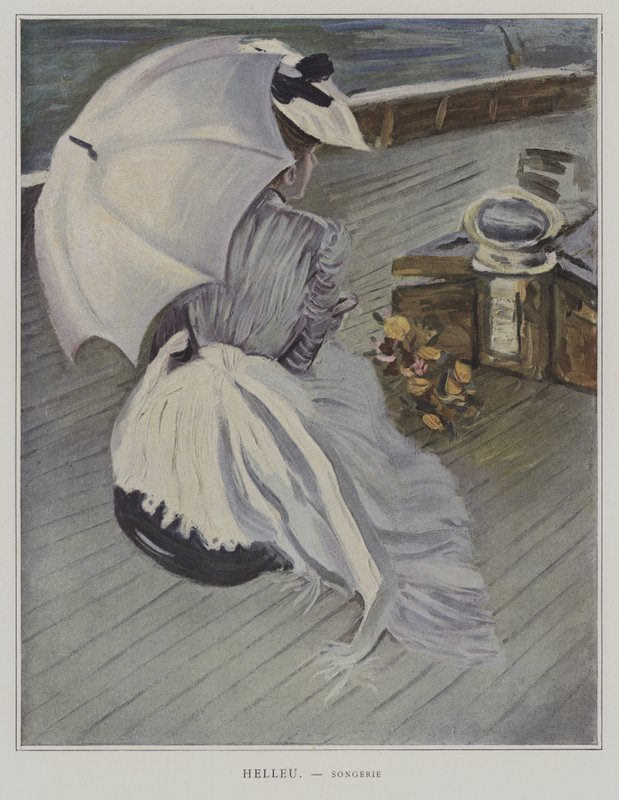Songerie (Sonho) de Paul Cesar Helleu