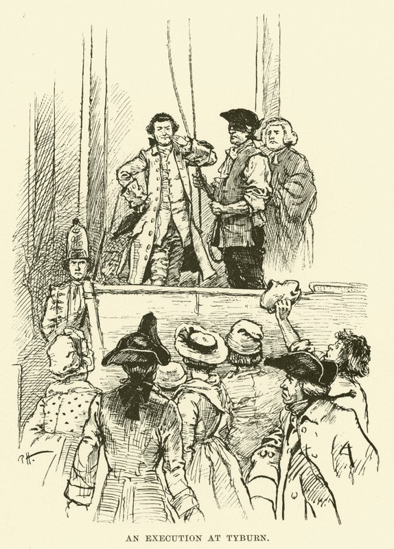 Uma execução na Tyburn de Paul Hardy