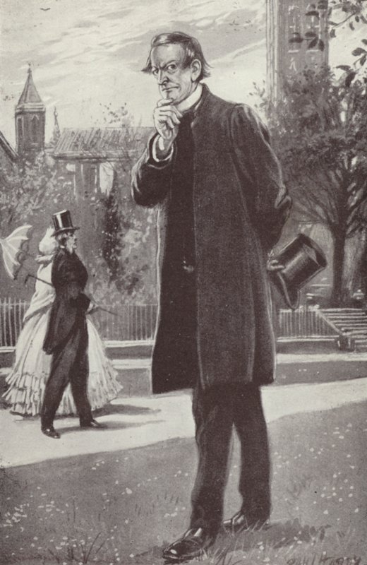 Ilustração para Barchester Towers de Anthony Trollope de Paul Hardy