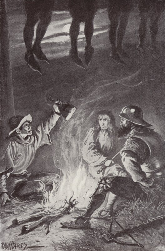 Ilustração para o claustro e a lareira de Charles Reade de Paul Hardy