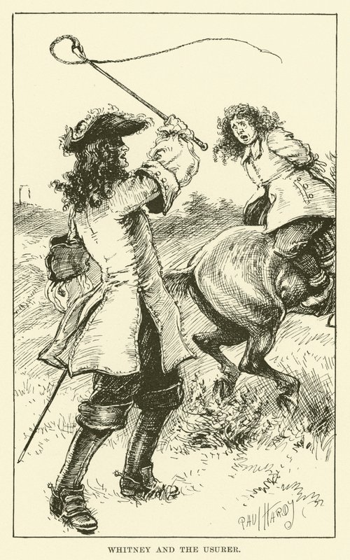 Whitney and the Usurer (gravura) de Paul Hardy