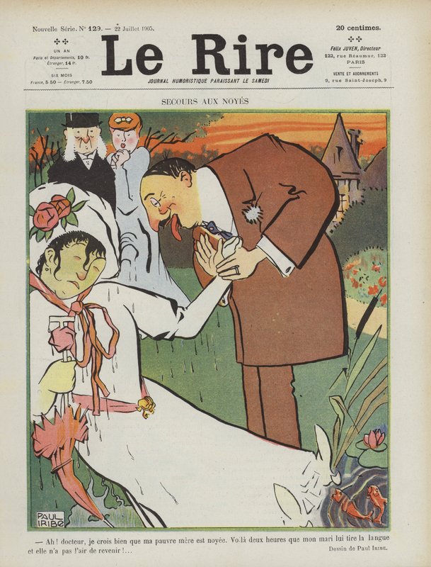 Ilustração para o riso de Paul Iribe