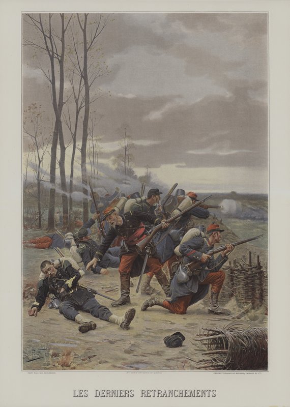 The Last Entrenchments de Paul Louis Narcisse Grolleron