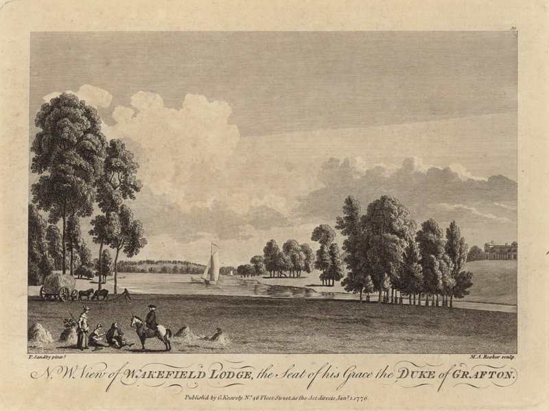 Wakefield Lodge de Paul Sandby