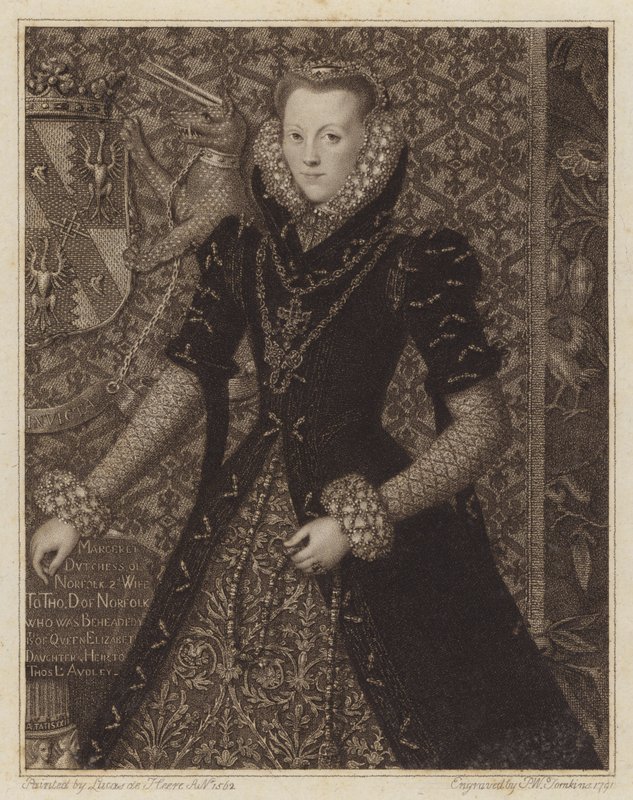 Margaret, duquesa de Norfolk de Peltro William Tomkins
