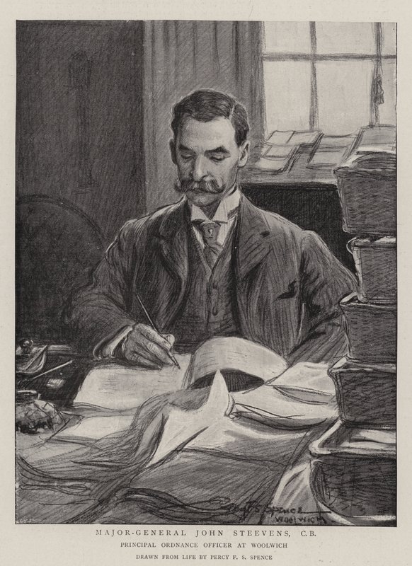 Major-General John Steevens, CB de Percy F.S. Spence