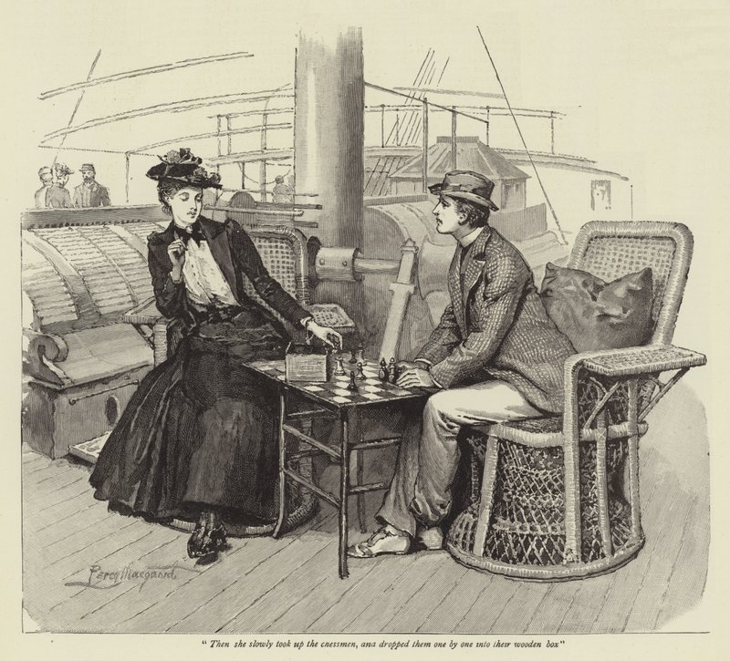 Ilustração para Um Desilusão, de Theresa I Macquoid de Percy Macquoid