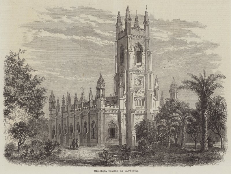 Igreja Memorial em Cawnpore de Percy Macquoid
