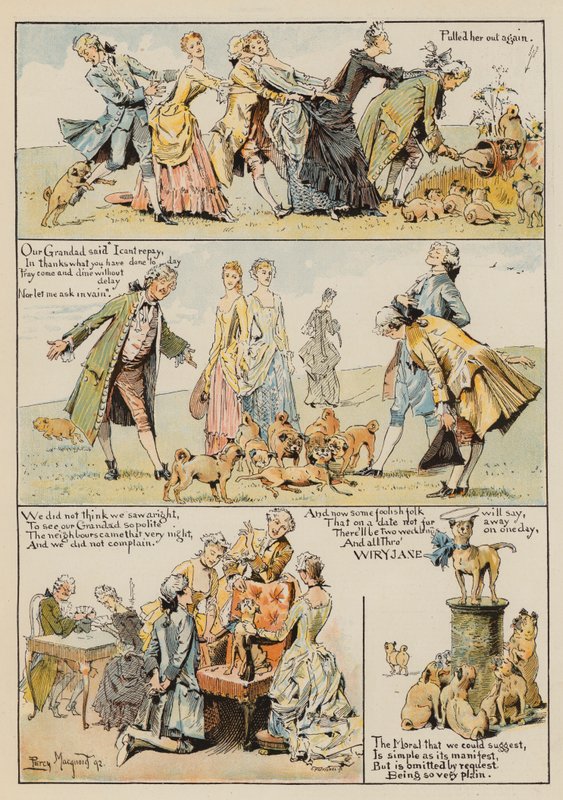 The Lay of Wiry Jane, de Percy Macquoid (cromolitho) de Percy Macquoid