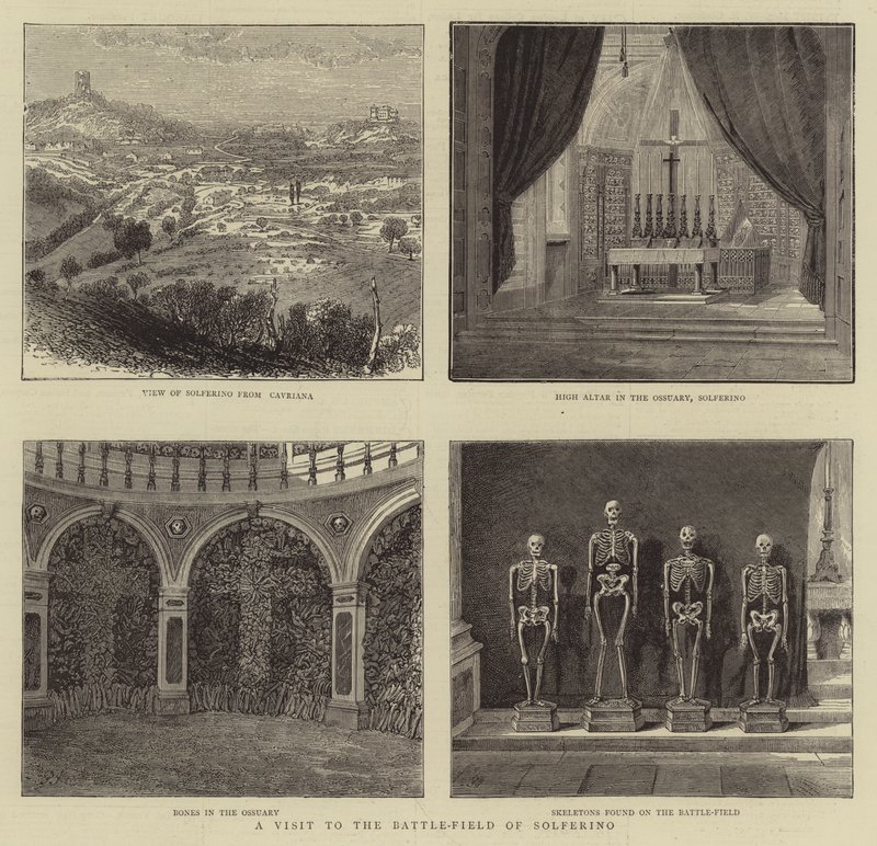 Uma visita ao campo de batalha de Solferino de Percy William Justyne
