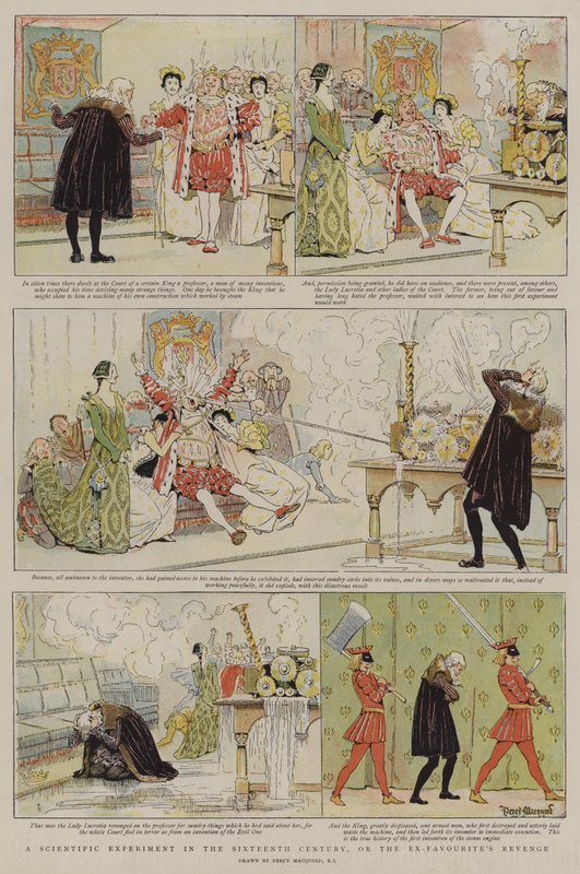 Uma Experiência Científica no Século XVI, ou a Vingança do Ex-Favourite de Percy Macquoid