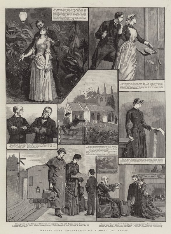 Aventuras matrimoniais de uma enfermeira do hospital de Percy Macquoid