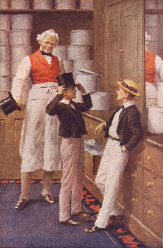 A Regulation Cat-Skin at Seven-and-Sixpence (cor litho) de Percy Tarrant