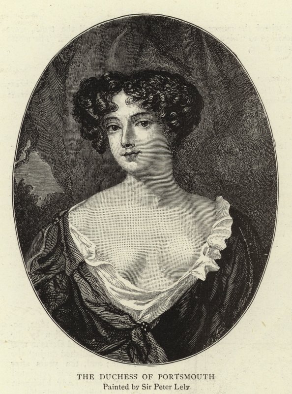 A duquesa de Portsmouth de Peter Lely