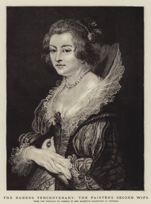 O tricentenário de Rubens, a segunda esposa do pintor de Peter Paul Rubens