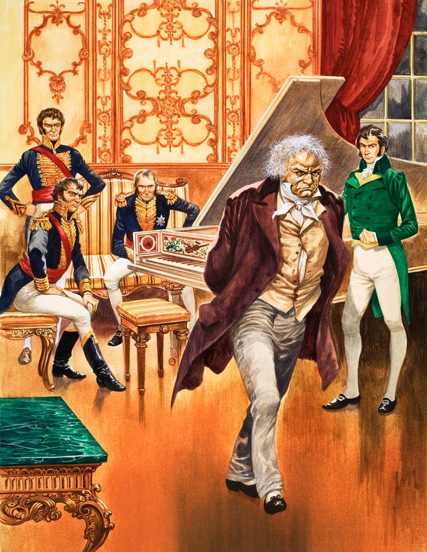 Beethoven sai da sala de música de Peter Jackson