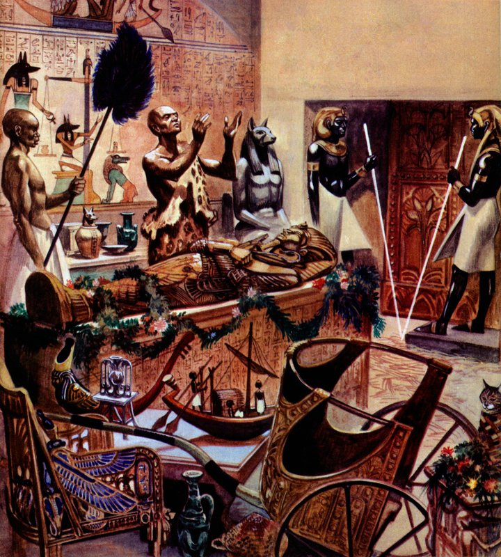 Enterro de Tutenkhamen de Peter Jackson