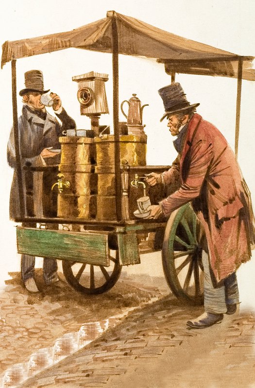 Vendedor de café de Peter Jackson