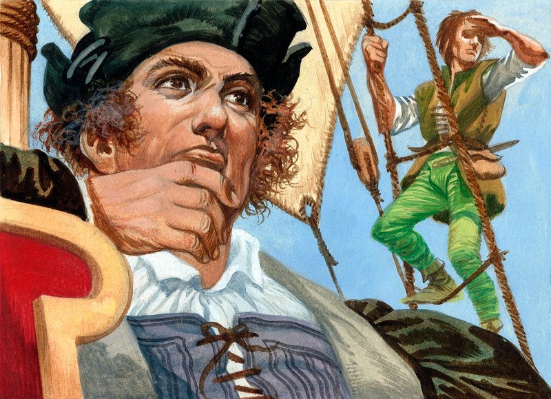 Cristóvão Colombo vendo o Novo Mundo de Peter Jackson