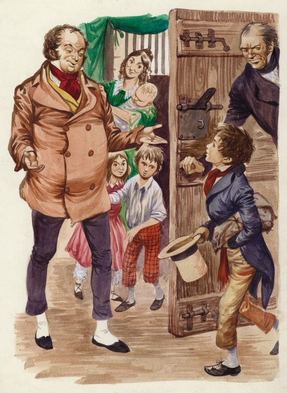 David Copperfield conhece o Sr. Micawber de Peter Jackson