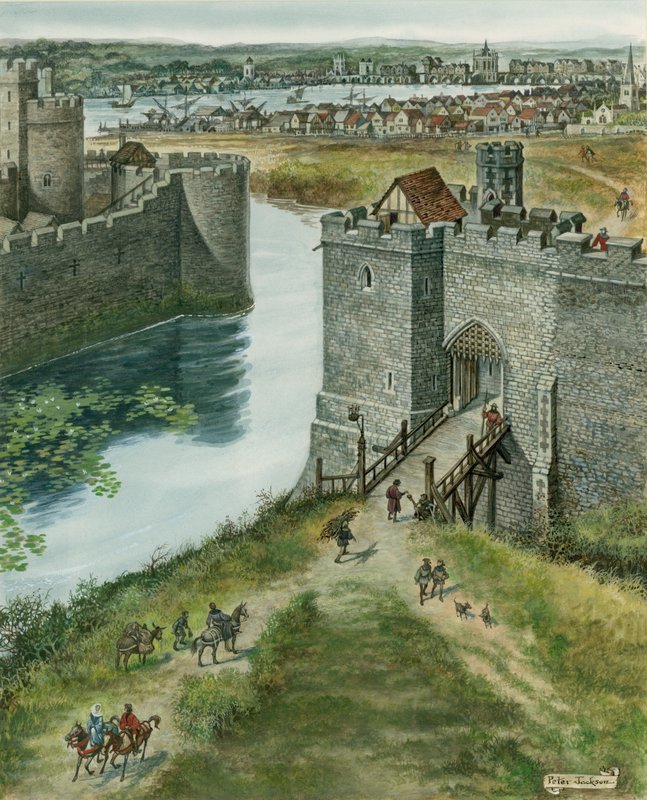 Portão, em, londres de Peter Jackson