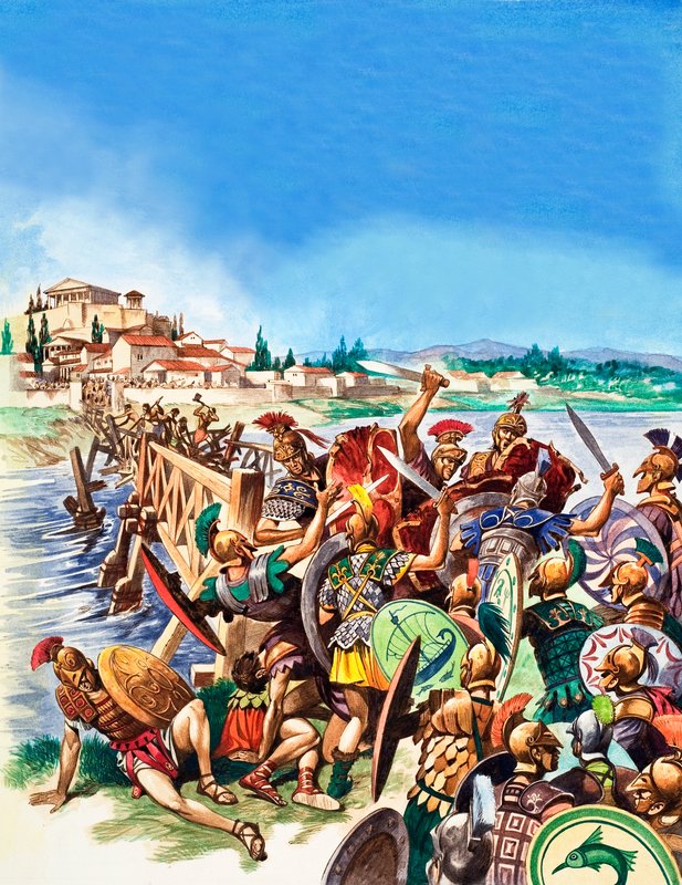 Horatius segura a ponte de Peter Jackson