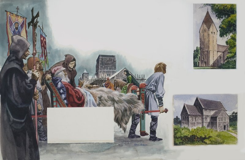 Rei Edward, depois Santo Eduardo o Confessor de Peter Jackson