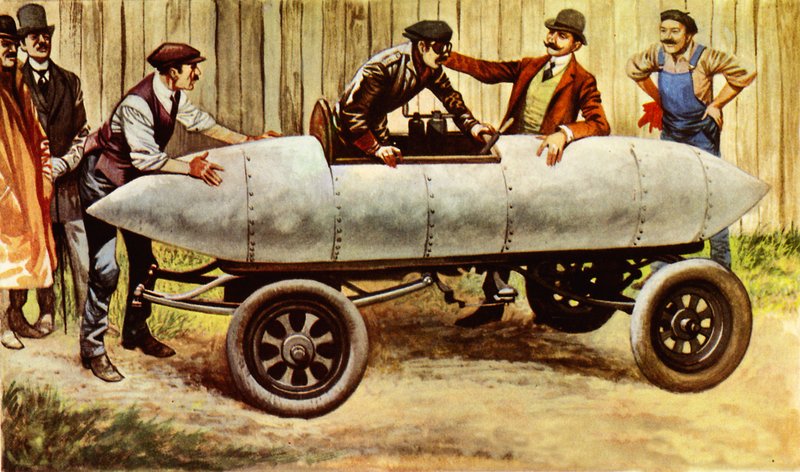 Le Jamais Contente, o primeiro carro a viajar a mais de 100 km - h de Peter Jackson