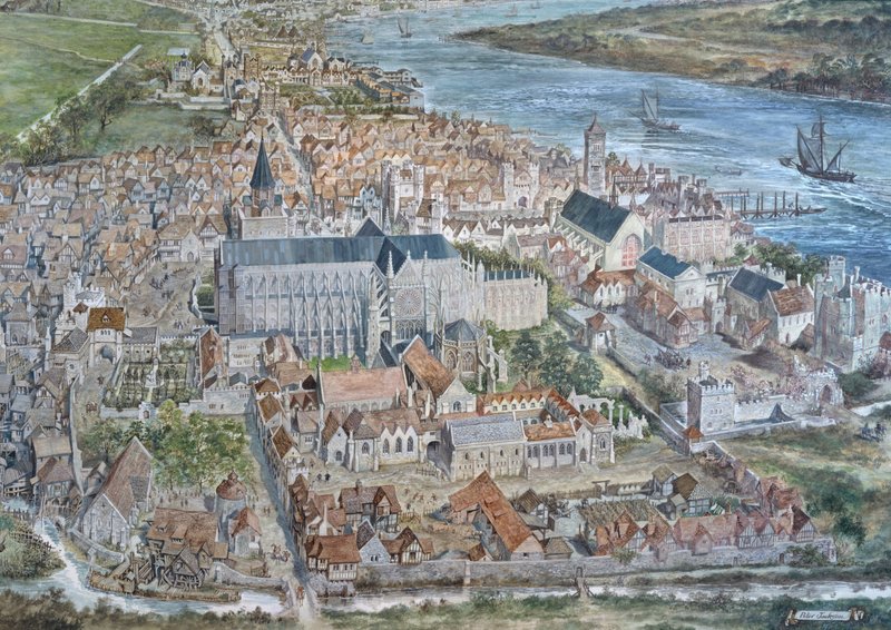 Londres antiga reconstruída: a cidade de Westminster de Peter Jackson