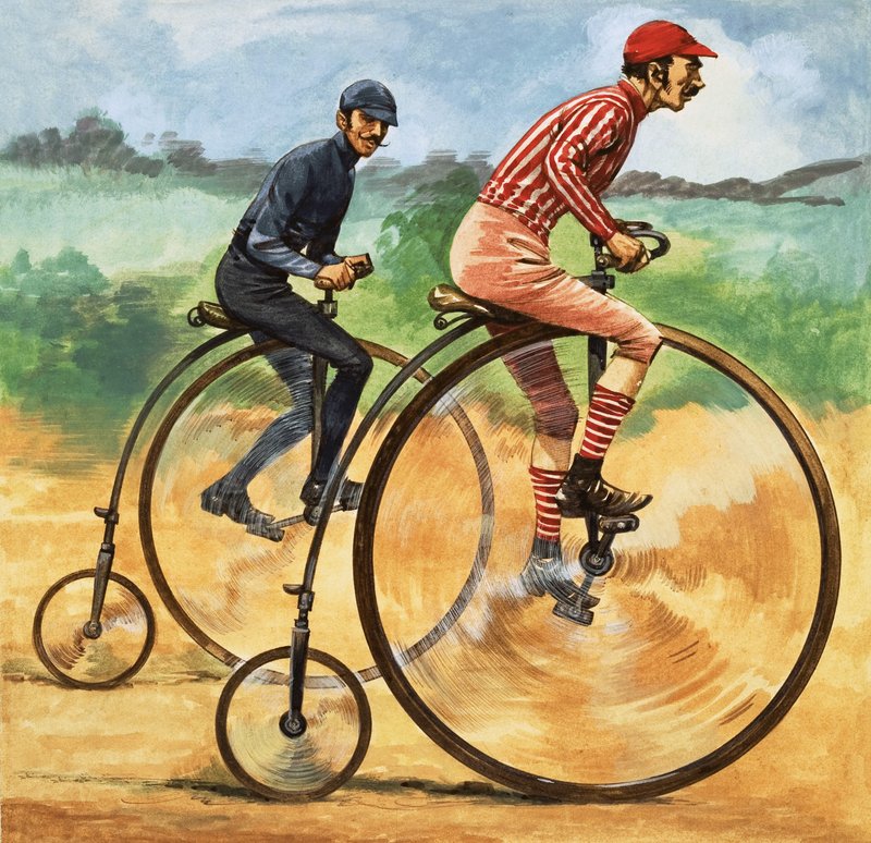 Era uma vez ... Bicicletas ao longo dos tempos. O Penny Farthing de Peter Jackson