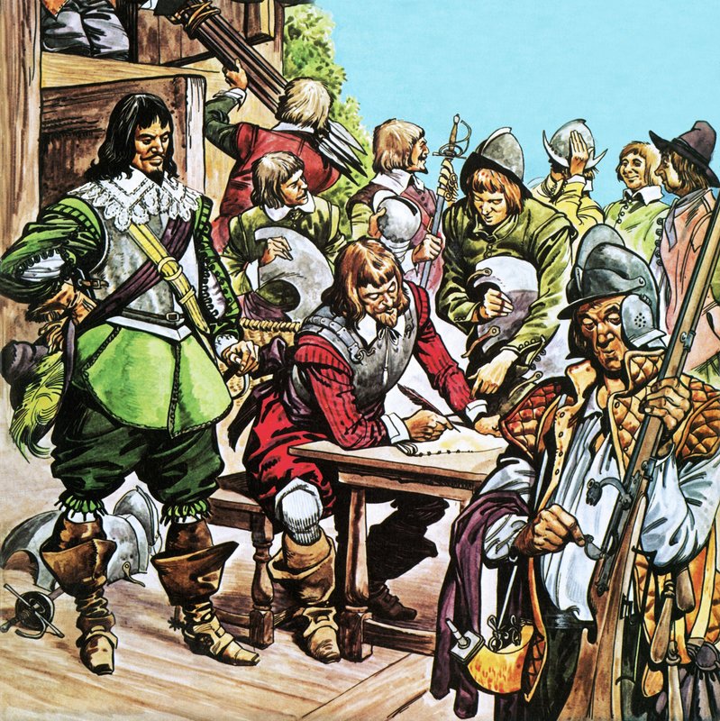 Reencenação da guerra civil inglesa de Peter Jackson