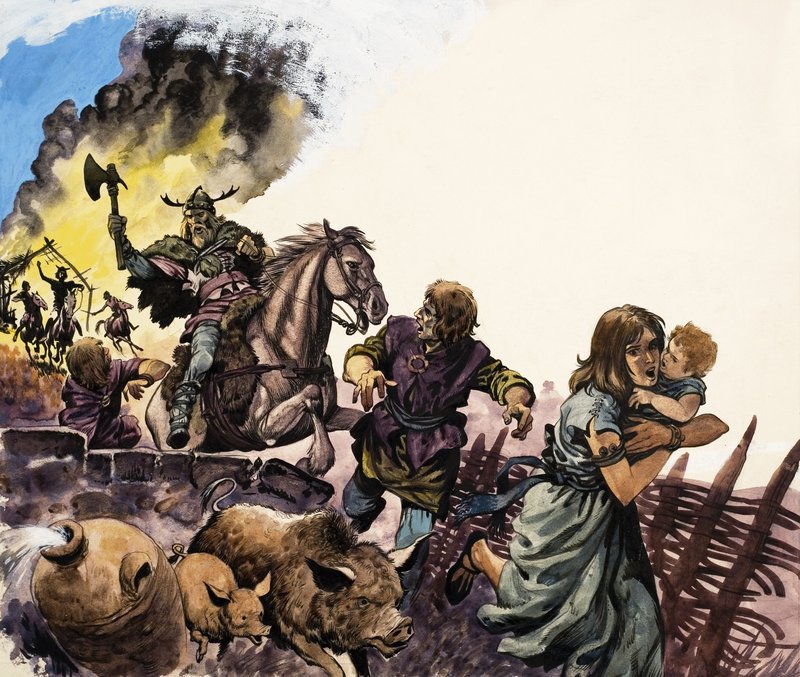 Raiders saxões de Peter Jackson