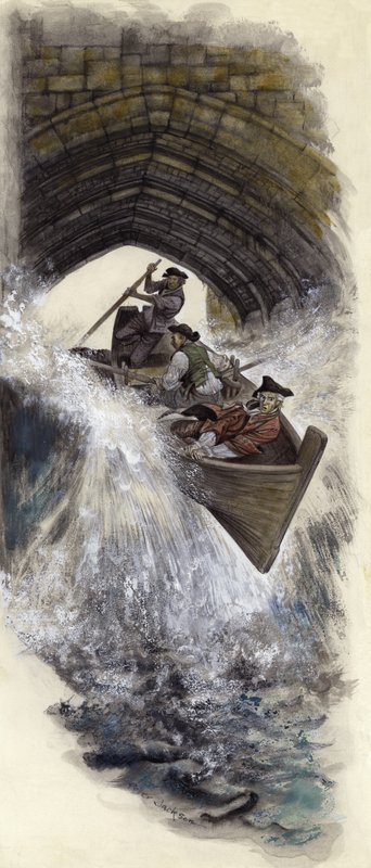Filmagem antiga ponte de Londres de Peter Jackson