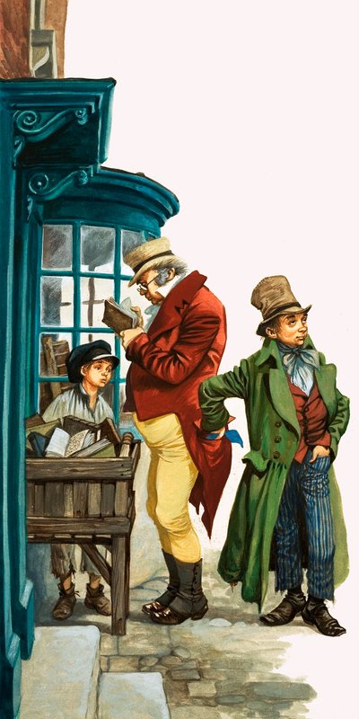 O Dodger Artful (guache no papel) de Peter Jackson