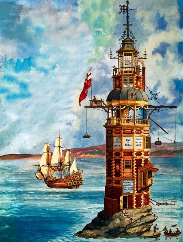 O Primeiro Farol de Eddystone de Peter Jackson