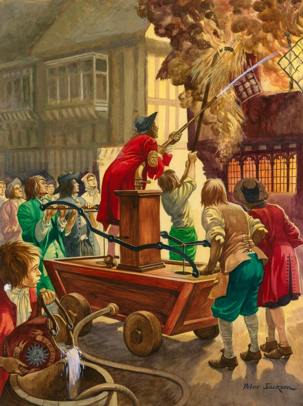 Os primeiros carros de bombeiros de Peter Jackson